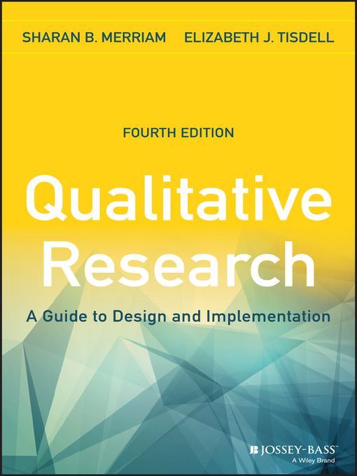 Title details for Qualitative Research by Sharan B. Merriam - Available